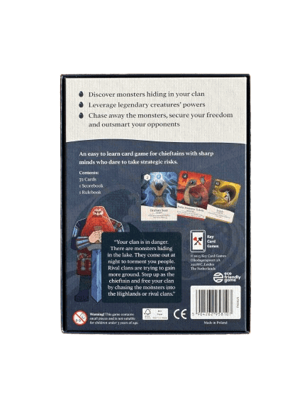 Monsters of Loch Lomond - back of box