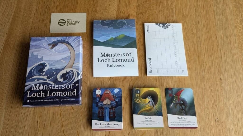 Monsters of Loch Lomond - components