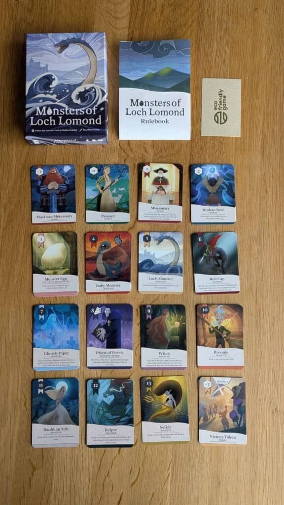 Monsters of Loch Lomond - components